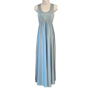 Vintage 70s JCPenney Fashions Maxi Dress Regencycore Old Hollywood Glamour Disco